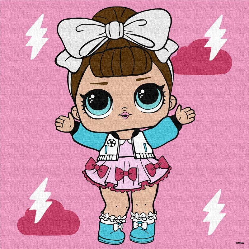 Картина по номерам Ideyka L.O.L Surprise! Game on. Fancy 25x25 см (2823966534)