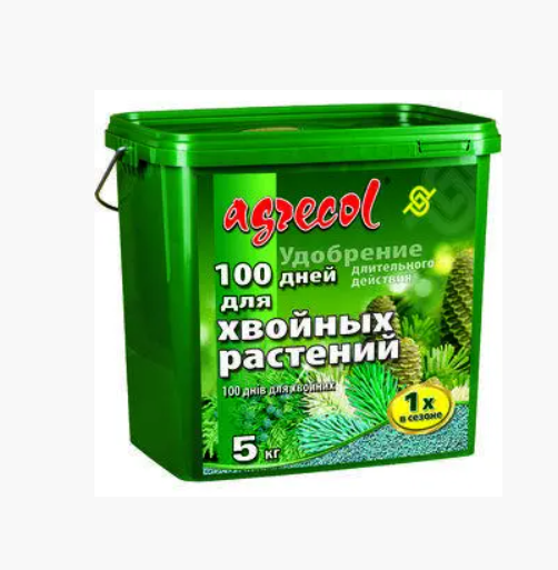 Удобрение Agrecol 100 дней для хвои 5 кг ТД Гекса-Украина 04-01-151 (IR01672)
