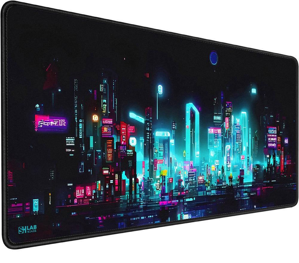 Игровая поверхность SHLab Cyberpunk Neon City 02 SHM-270 90х40 см (41431)