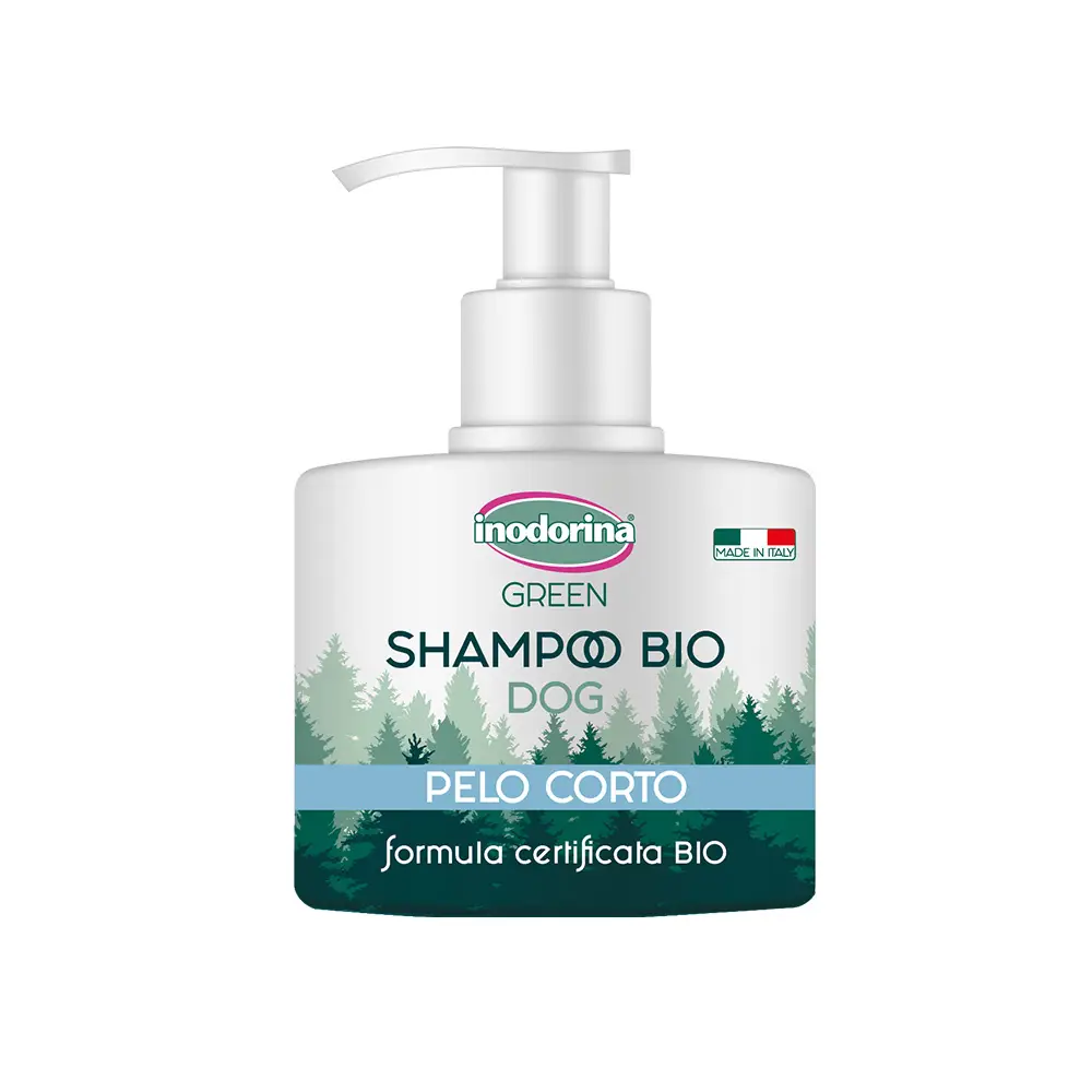 Шампунь органический Inodorina Dog shampoo pelo corto для короткошерстных собак 250 мл