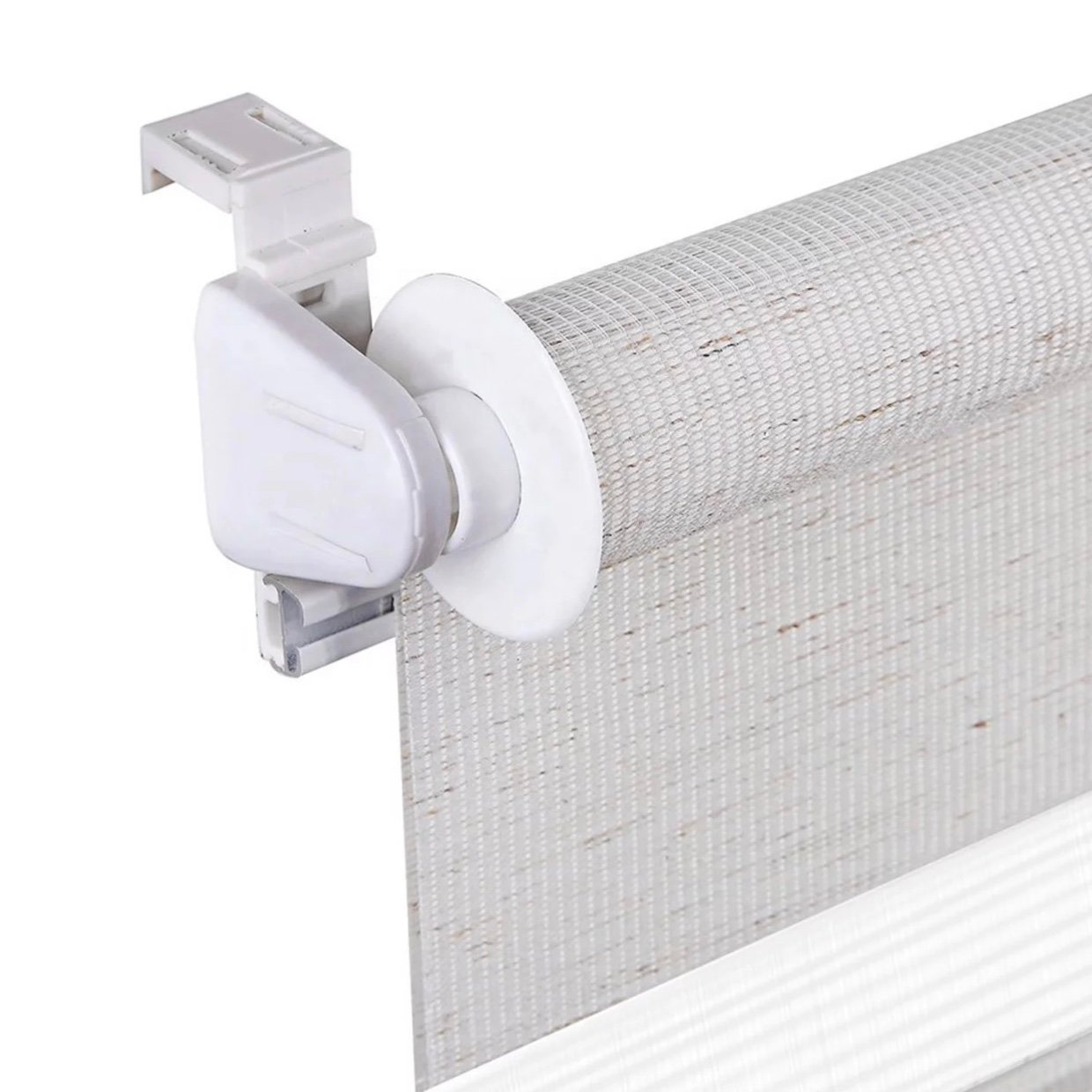 Ролета день-ночь TyulPan Лён 57,5x170 см Молочный - фото 5 Ролета день-ночь TyulPan Лён 57,5x170 см Молочный - фото 5