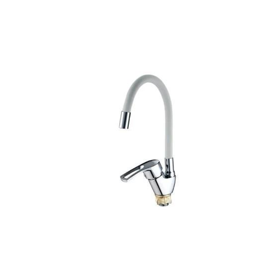 Змішувач для кухні MIXXUS YUB4-181 Reflector з білим силіконовим виливом (MI6482) Змішувач для кухні MIXXUS YUB4-181 Reflector з білим силіконовим виливом (MI6482)