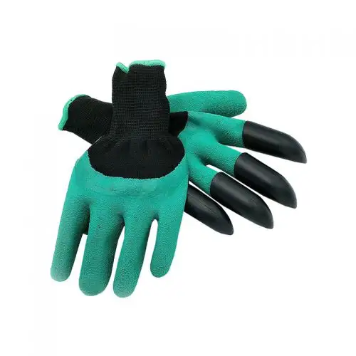 Рукавички для саду гумові GARDEN GENIE GLOVES з пазурами L (2479515510)
