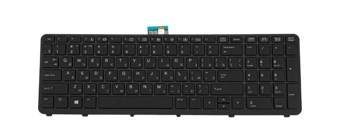 Клавиатура для ноутбука HP ZBook 17 с подсветкой клавиш (733688-251)