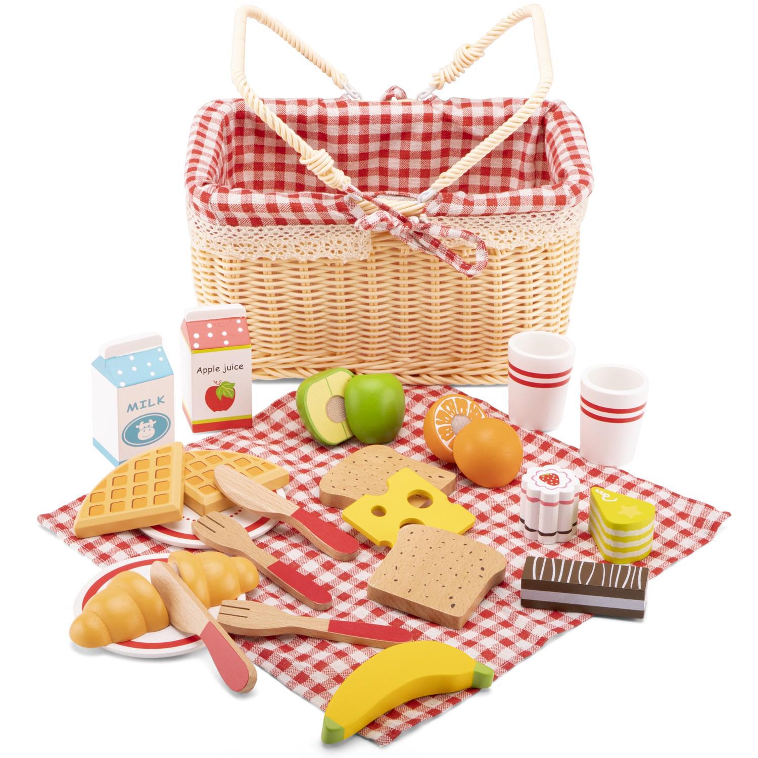 Игровой набор New Classic Toys Корзина для пикника 19х27х16,5 см