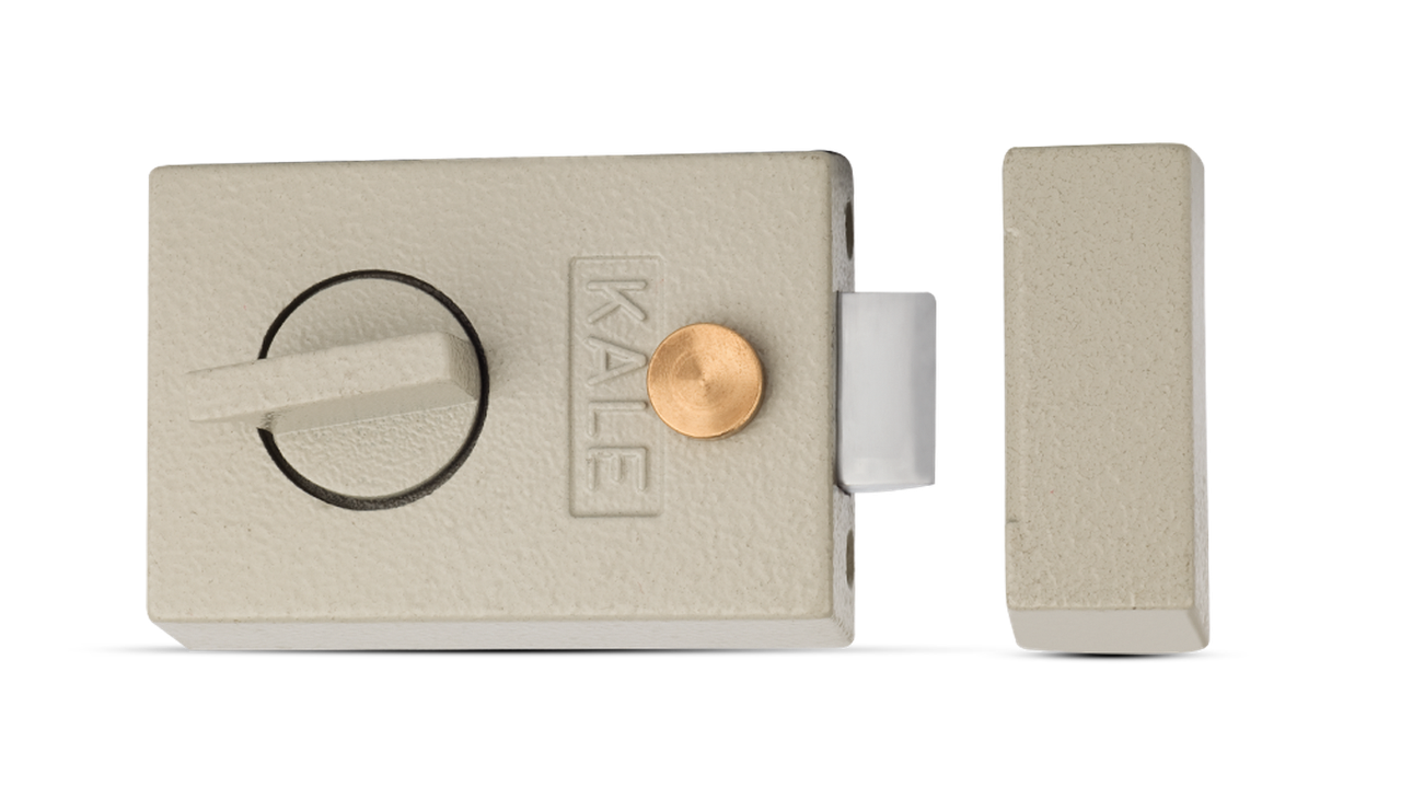 Замок накладний з автоматичною клямкою Kale 167/A (167/A)