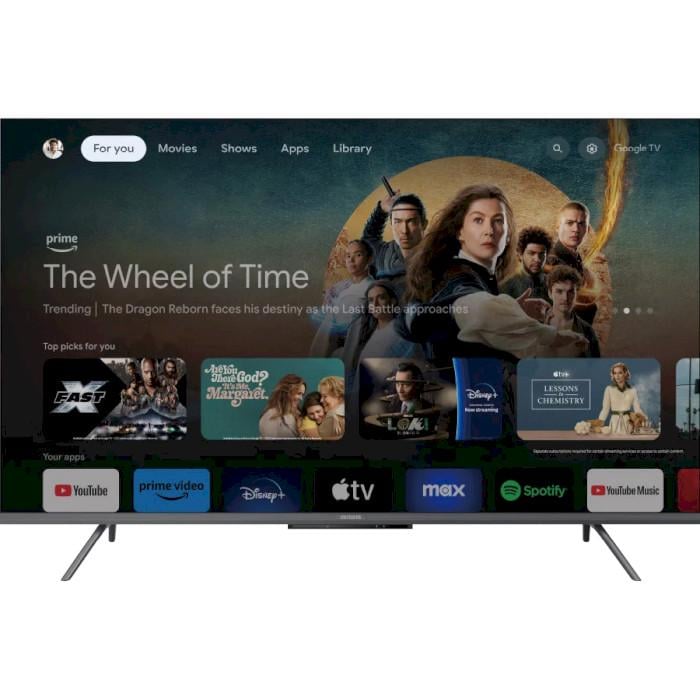 Телевізор AIWA 55" FHD DLED Google TV Dolby Digital Wi-Fi Bluetooth Black (55GO70804UHD)