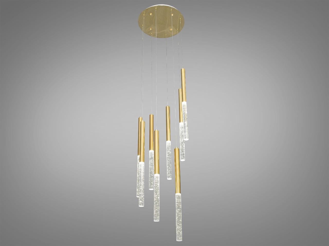 Люстра LED 3007-8G-LS 24W Золотой (1852542527) Люстра LED 3007-8G-LS 24W Золотой (1852542527)