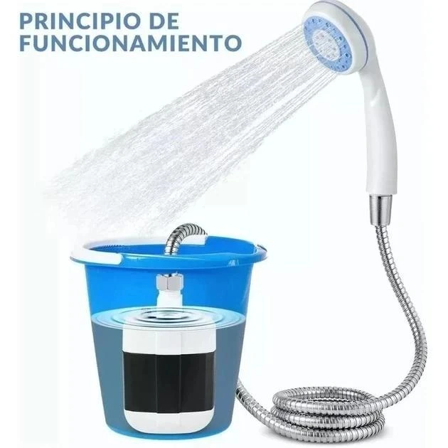 Душ аккумуляторный 2200 мАч для кемпинга и путешествий с насосом трубка 1,5 м и насосом 80х50х130 мм (2549772437) - фото 7 Душ аккумуляторный 2200 мАч для кемпинга и путешествий с насосом трубка 1,5 м и насосом 80х50х130 мм (2549772437) - фото 7