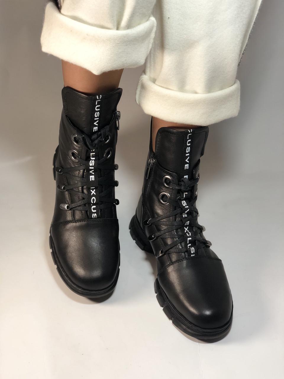 Ботинки женские зимние Mario Muzi р. 38 24,5 см Черный (2400) - фото 8 Ботинки женские зимние Mario Muzi р. 38 24,5 см Черный (2400) - фото 8