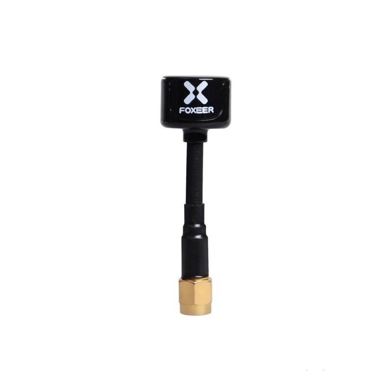 Антенна 5,8G LHCP Foxeer Lolipop V4 2,6Dbi RP-SMA-Male прямой для FPV дронов 60 мм Черный (00-00025947)