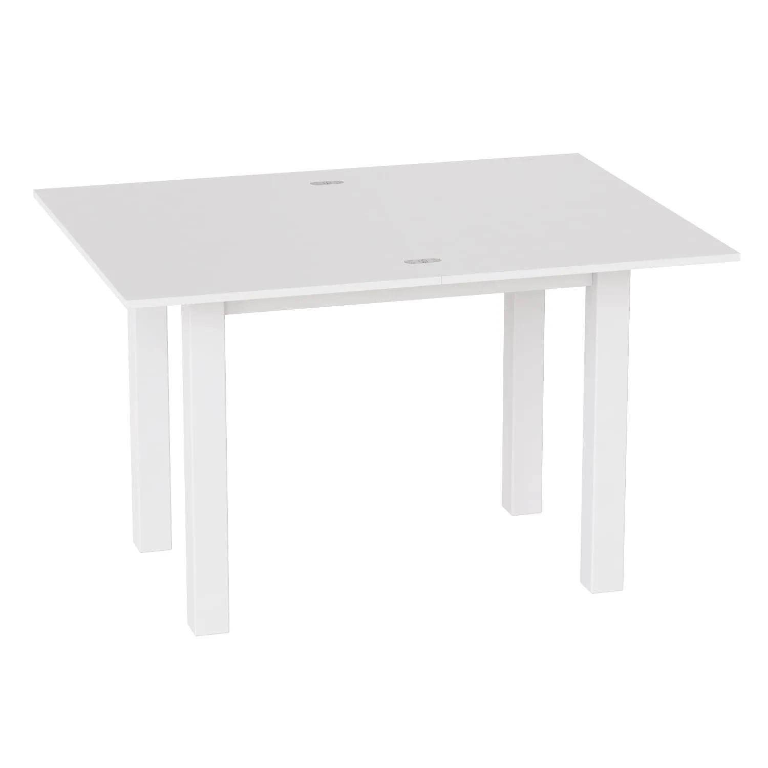 Стол-трансформер обеденный ART IN HEAD Dinner Glass ЛДСП раскладной 90/30х60/30 см Белый бриллиант/Белый (TB16010100101) - фото 2 Стол-трансформер обеденный ART IN HEAD Dinner Glass ЛДСП раскладной 90/30х60/30 см Белый бриллиант/Белый (TB16010100101) - фото 2