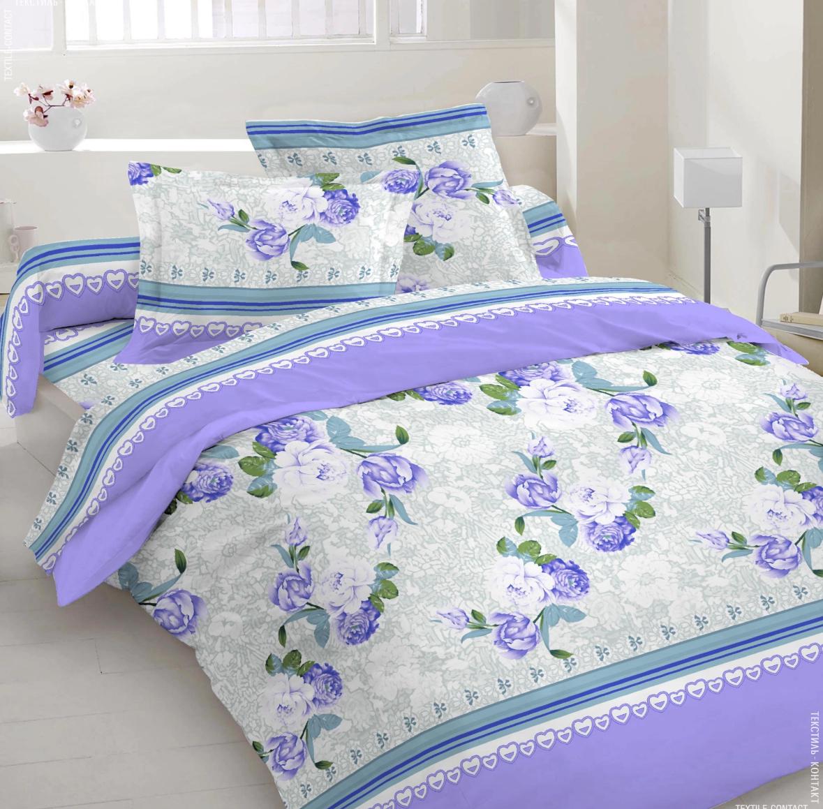 Комплект постельного белья Vital Textile Голд Люкс бязь евро 200х220 см (BLе-817)