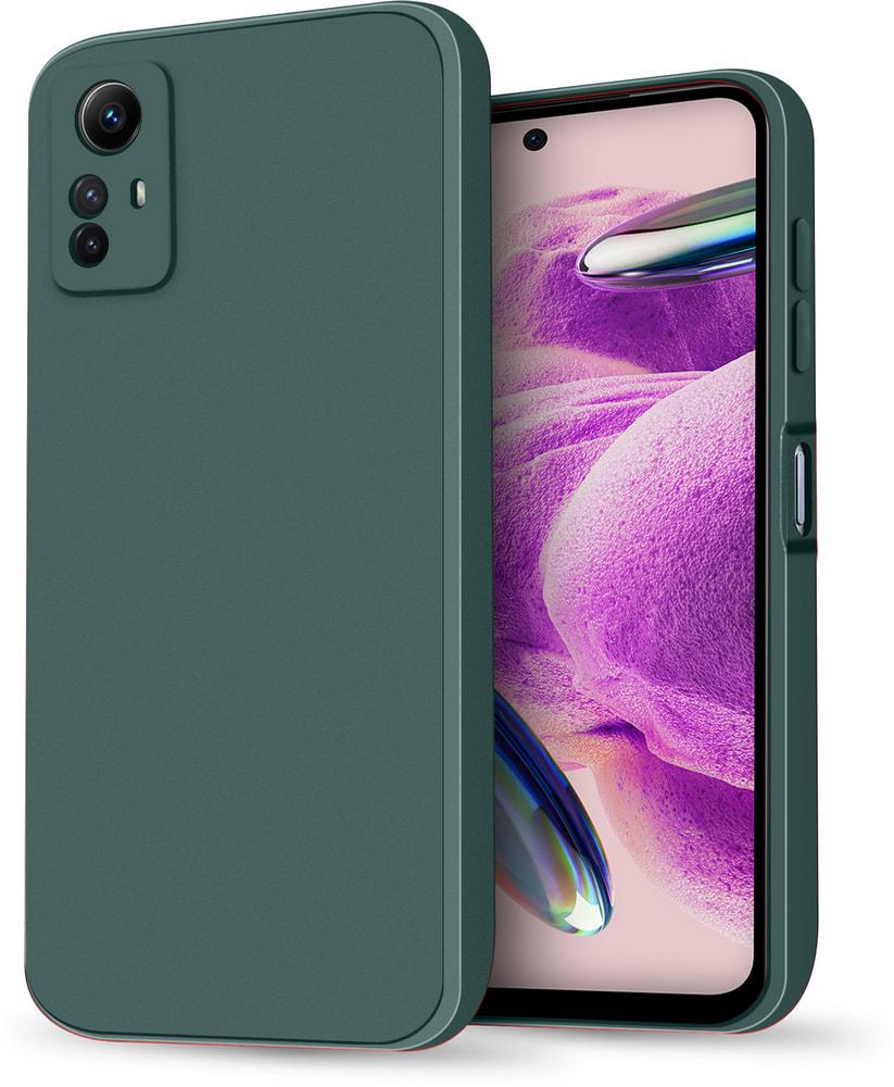 Силиконовый чехол HardCorner Xiaomi Redmi Note 12S (с микрофиброй) Green (34863-08) Силиконовый чехол HardCorner Xiaomi Redmi Note 12S (с микрофиброй) Green (34863-08)