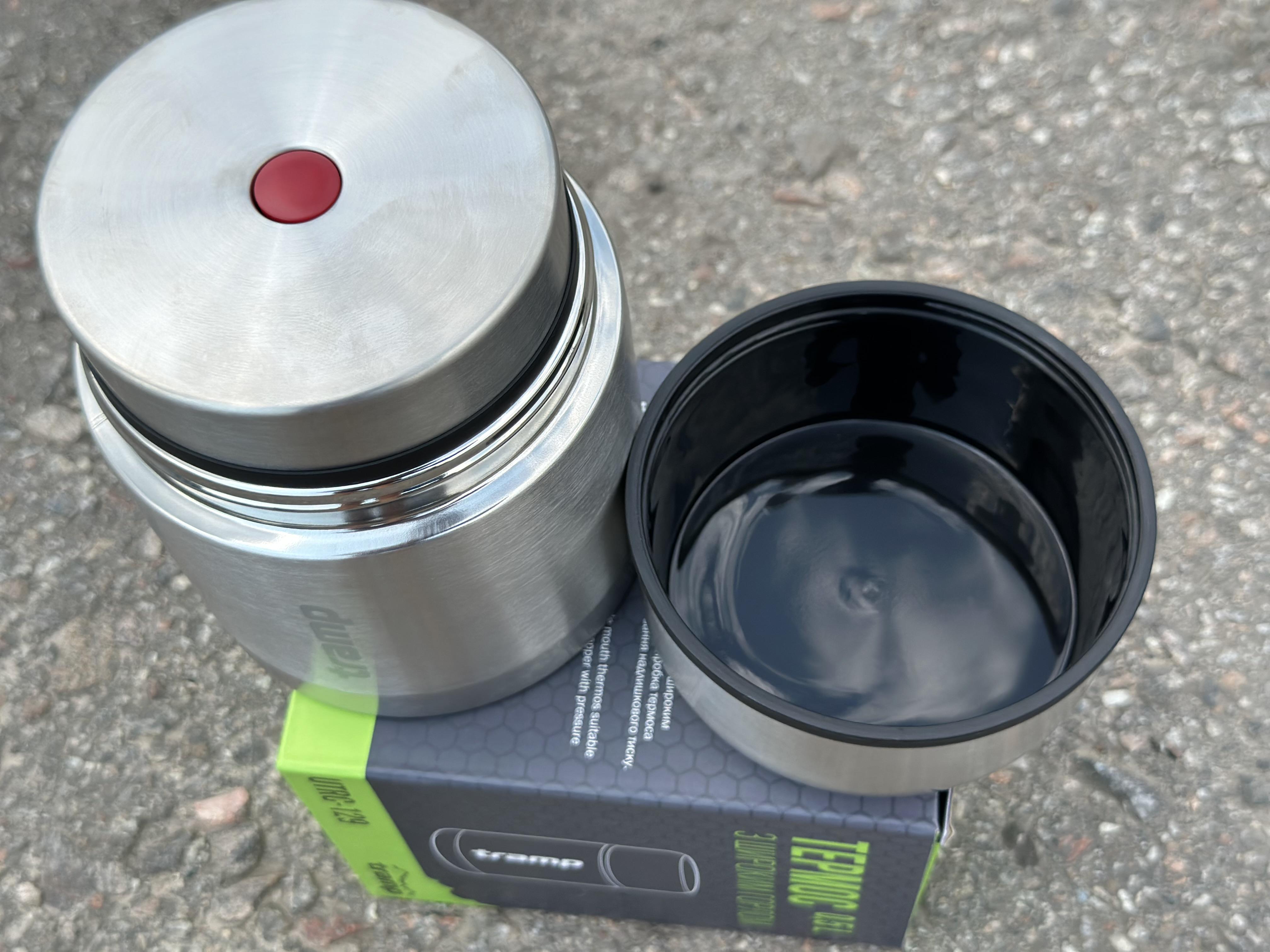 Термос харчовий Tramp без ложки тримає 24 ч. 0,5 л Сталевий (UTRC-129) - фото 7 Термос харчовий Tramp без ложки тримає 24 ч. 0,5 л Сталевий (UTRC-129) - фото 7