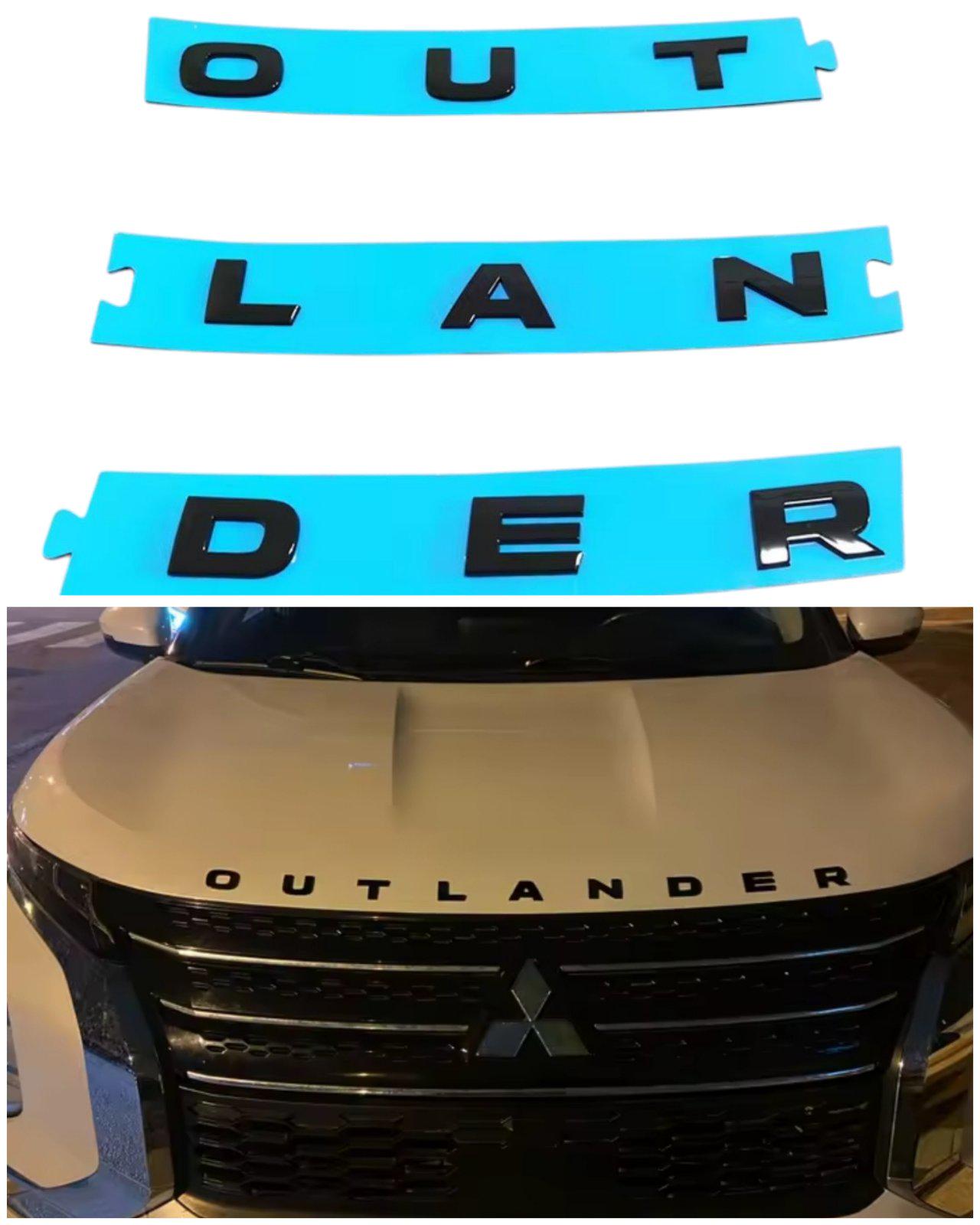 Емблема на капот Mitsubishi Outlander 4 2022-2025 Чорний (27455811) - фото 2 Емблема на капот Mitsubishi Outlander 4 2022-2025 Чорний (27455811) - фото 2