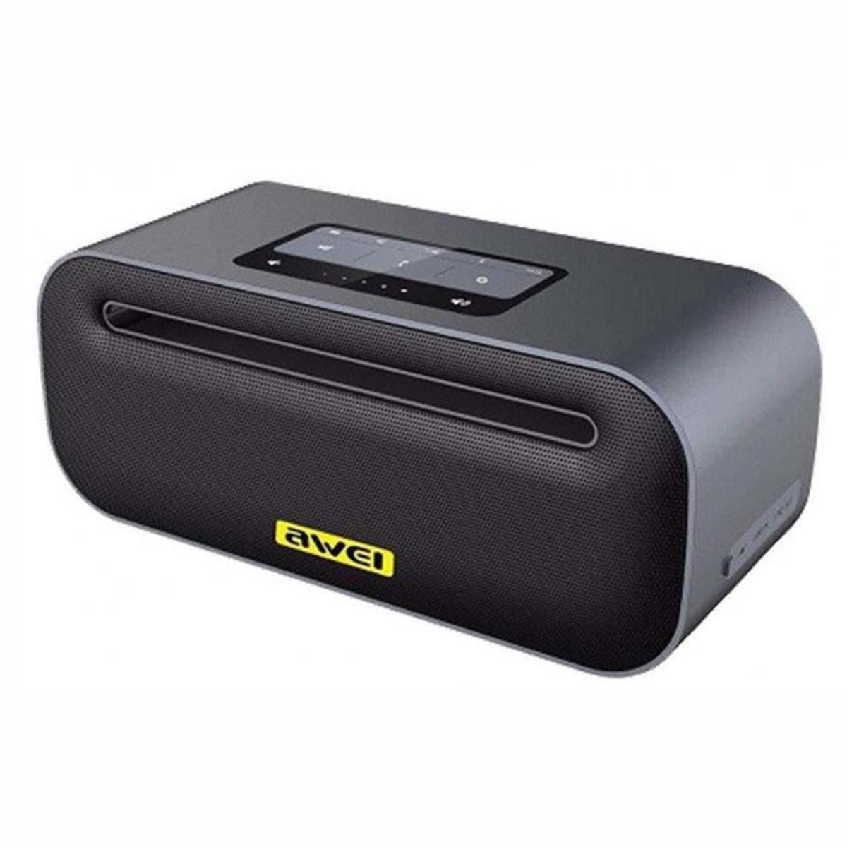 Портативная Bluetooth колонка Awei Y600 сенсорная беспроводная Черный