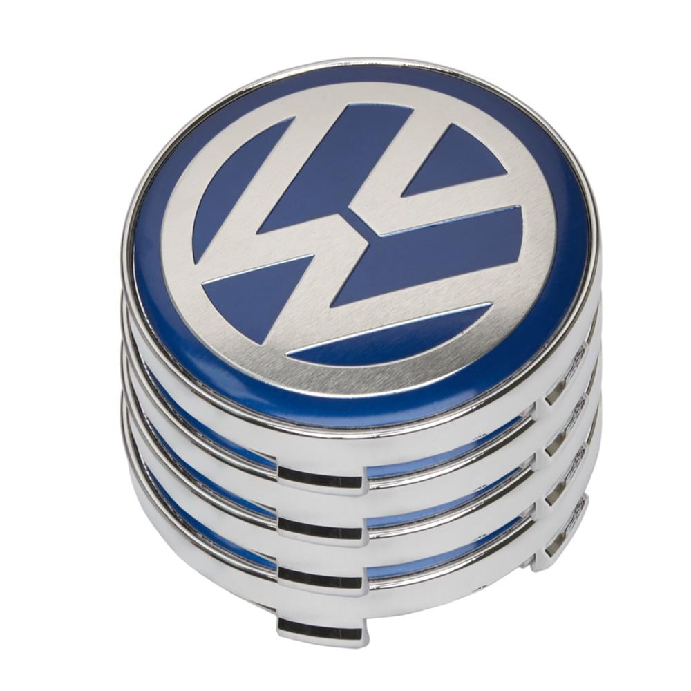 Заглушки колпачки литых дисков для Volkswagen Passat/Amarok/beetle/Jetta/Golf/CC/Eos/Phaeton/Sharan/Tiguan/Touran/Multivan/Touareg/3B7601171 4 шт.