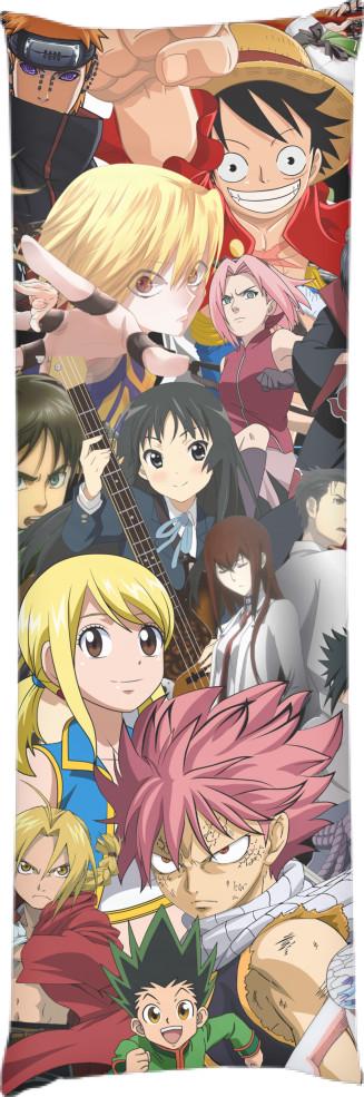 Подушка дакимакура Anime Mix 60x180 см (14094331)