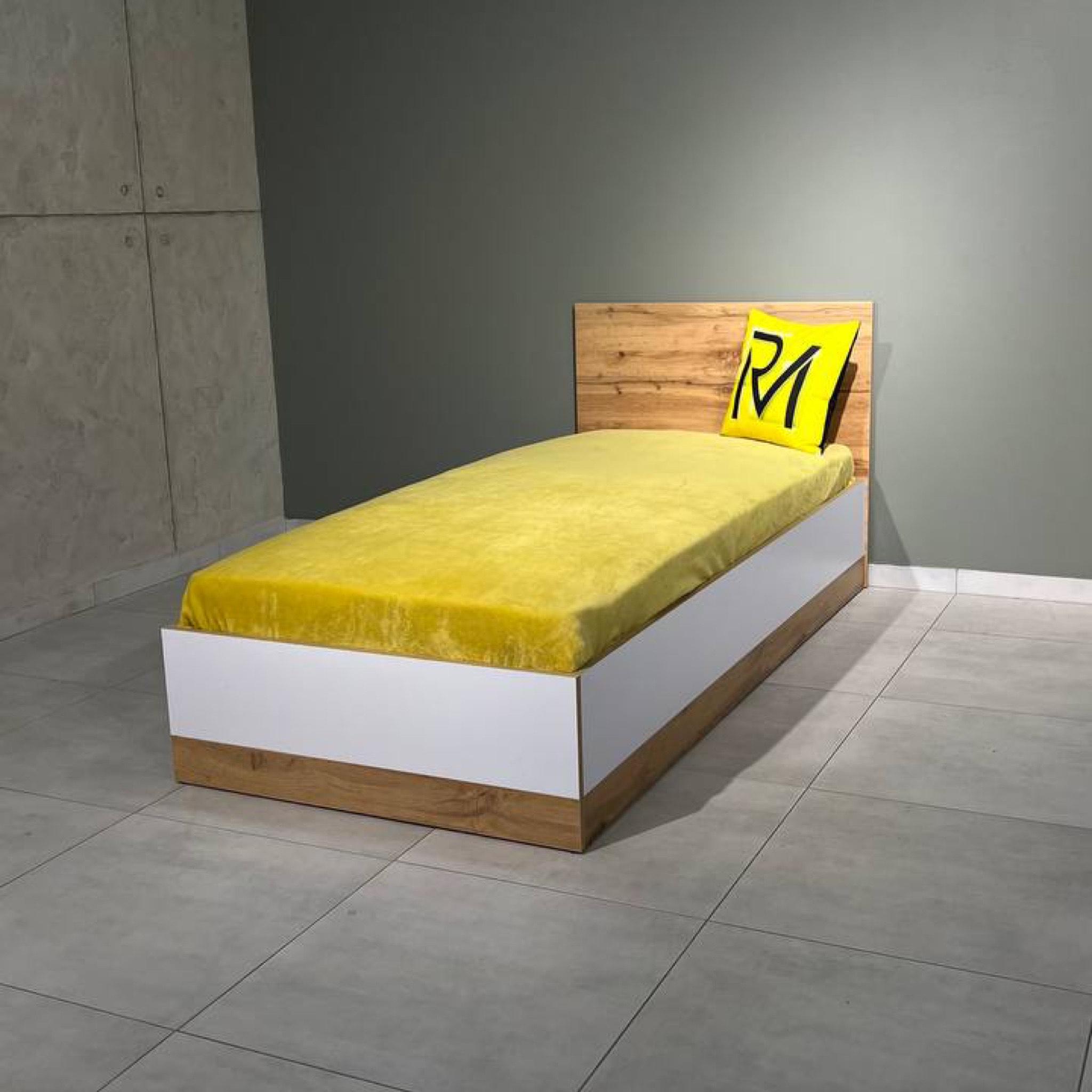 Кровать односпальнаяиз ДСП OSLO 95х203х85 см (000062284) - фото 2 Кровать односпальнаяиз ДСП OSLO 95х203х85 см (000062284) - фото 2