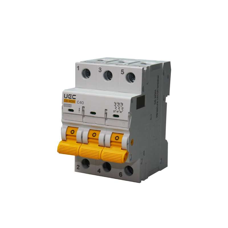 Автоматический выключатель UEC SB-M9H 3P 40А 10кА C (MCB100-3-040-C)