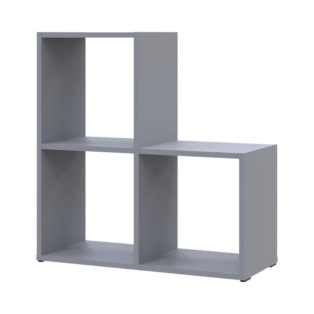 Стелаж відкритий Doros Степ DRS-011773 2х2 69х28,8х71,4 см Сірий (41516177)