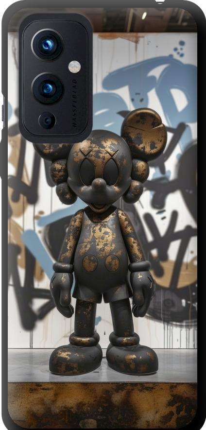 Чехол на OnePlus 9 Bronze kaws v2 (6098b-2249-42517)