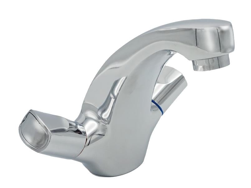 Смеситель для умывальника MILLZ MRS-02-X-008 кран-буксовый Хром (RS-MRS-02-X-008) Смеситель для умывальника MILLZ MRS-02-X-008 кран-буксовый Хром (RS-MRS-02-X-008)