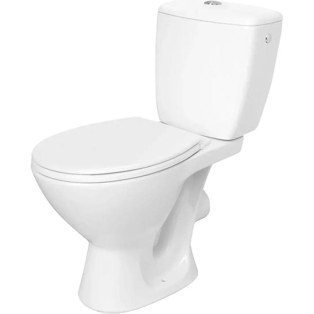 Унитаз компакт Cersanit Keops KE020 3/6 л с сиденьем Белый глянцевый (K683-004) Унитаз компакт Cersanit Keops KE020 3/6 л с сиденьем Белый глянцевый (K683-004)