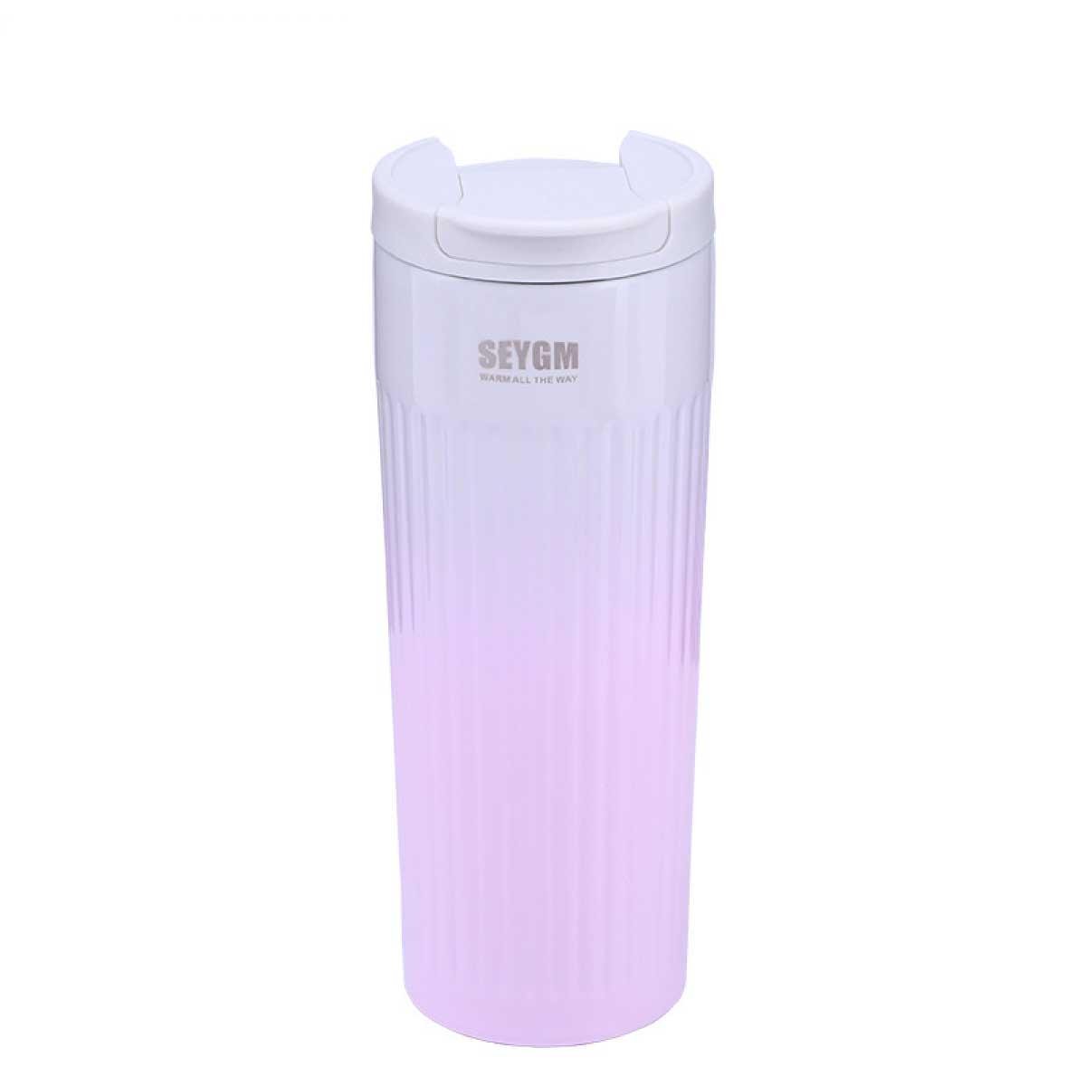 Термос металлический из нержавеющей стали до 12 часов 500 мл Розовый