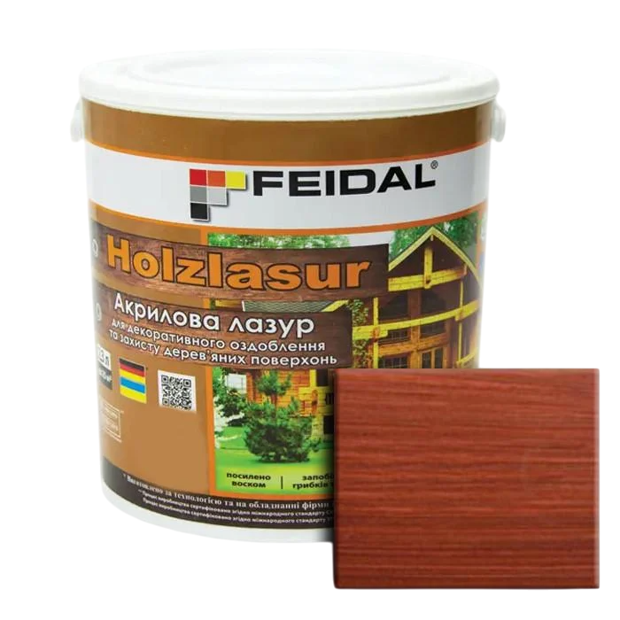 Лазурь акриловая Feidal Holzlasur 2,3 л (1886455887)