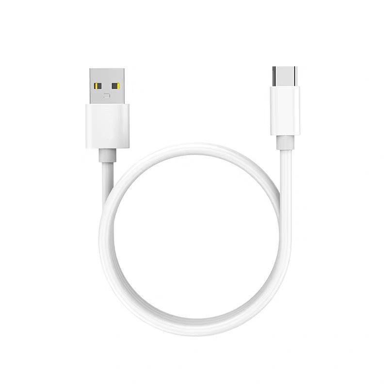 Кабель USB-Type-C для зарядки та живлення 2,4 A 25 см Білий (USBType-C025m)