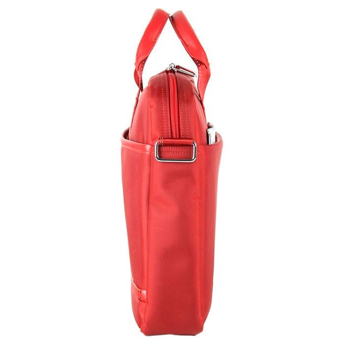 Сумка для ноутбука Continent CC-045 компактная молния 15,6" Красный (618634) - фото 4 Сумка для ноутбука Continent CC-045 компактная молния 15,6" Красный (618634) - фото 4