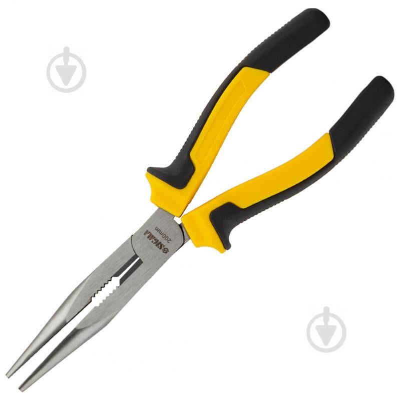 Длинногубцы прямые 200мм Standard SIGMA (4357541)