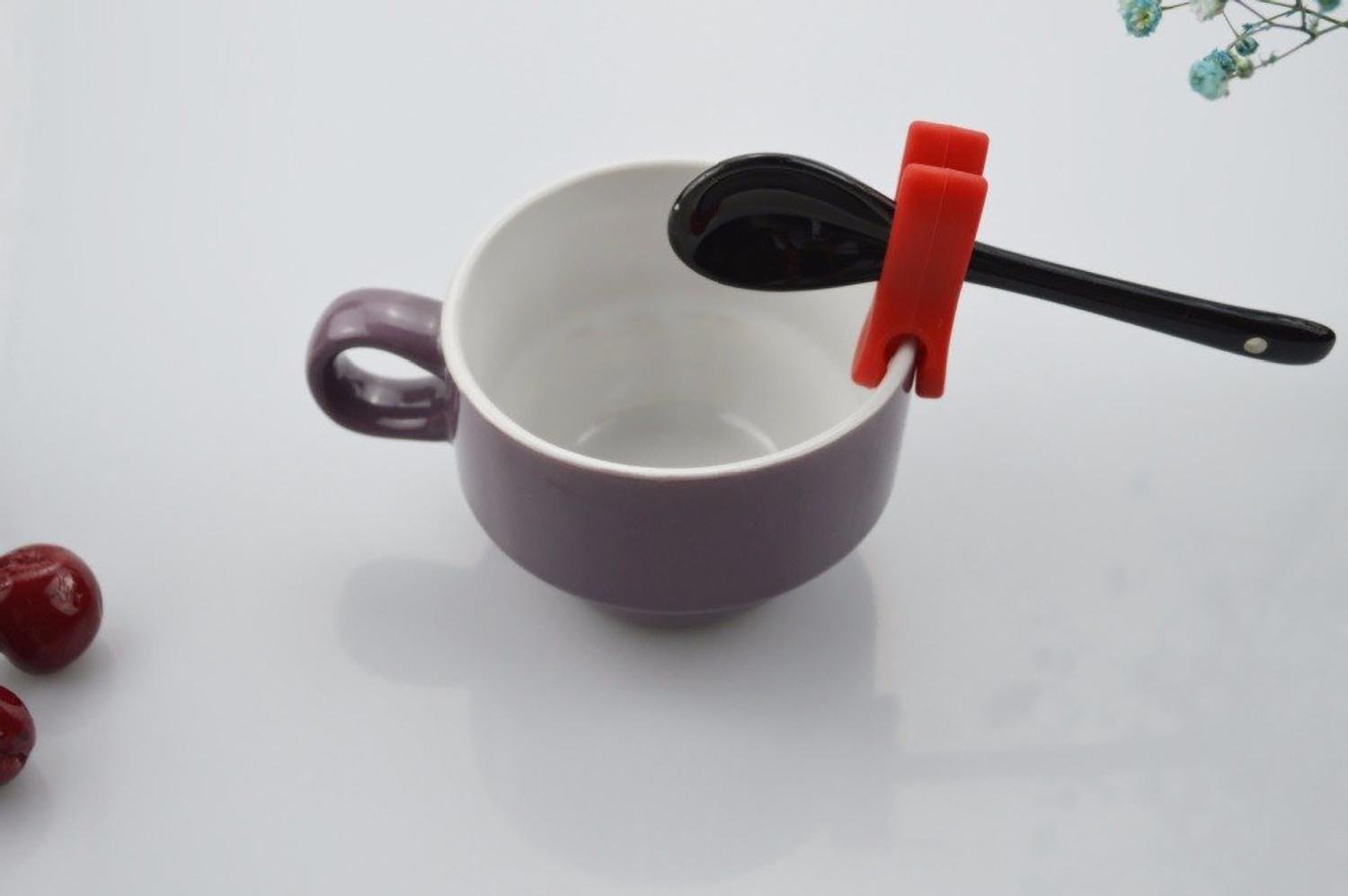 Набор из 3 силиконовых подставок для чайной ложки/пакетика чая/крышки кастрюли (86717) - фото 4 Набор из 3 силиконовых подставок для чайной ложки/пакетика чая/крышки кастрюли (86717) - фото 4