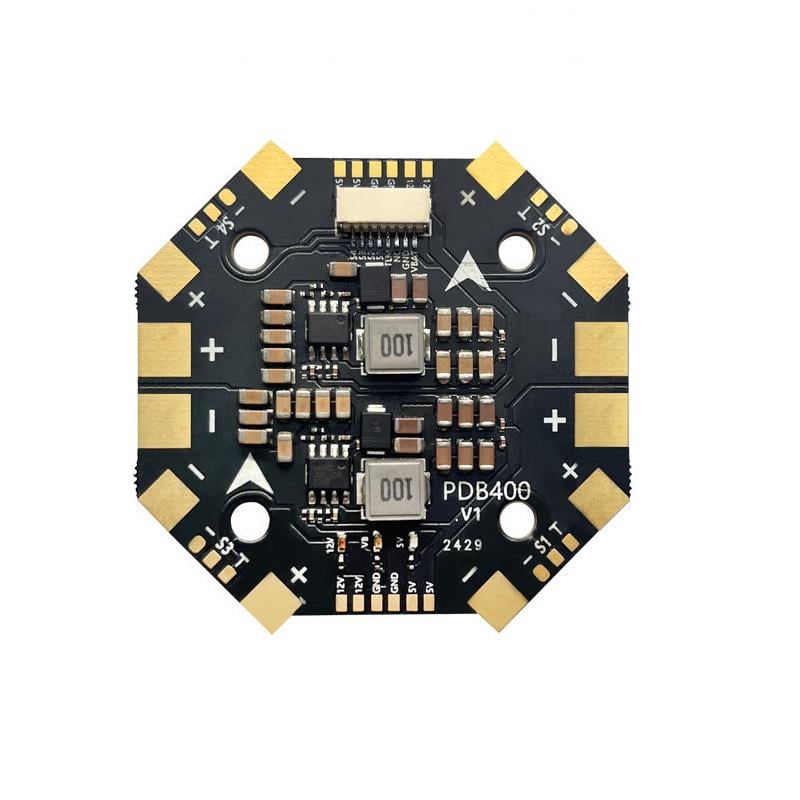 Контроллер разведения питания Aocoda-RC PDB400 8S 400A PDB Dual Battery Pad 12 Hubs (00-00029989)