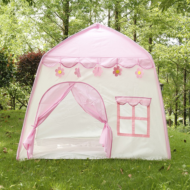 Намет детский домик складной Розовый - фото 5