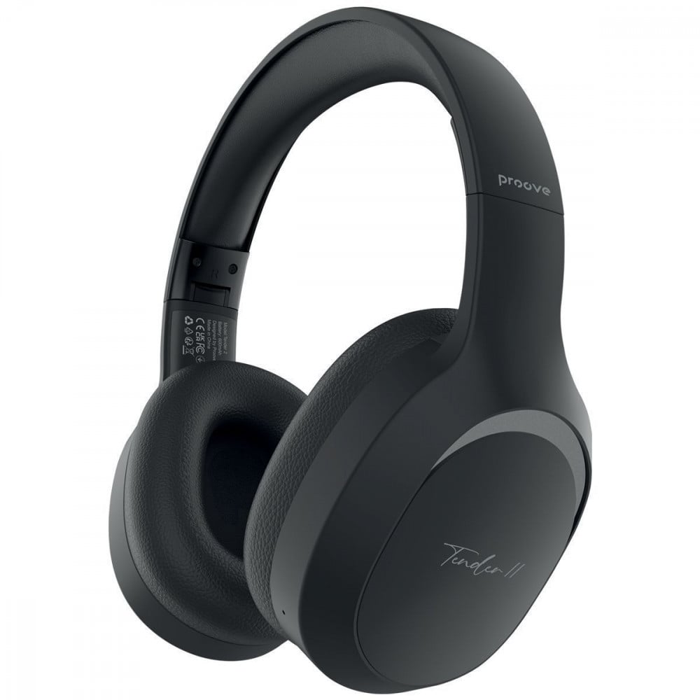 Наушники беспроводные Proove Tender 2 APP Black (638240001)