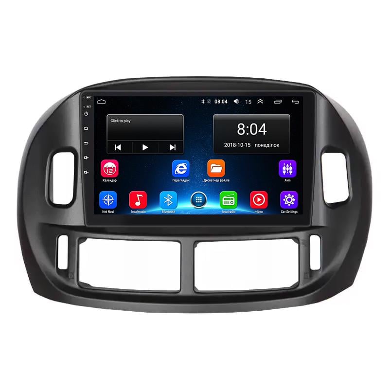 Магнитола штатная Lesko 9" для Toyota Previa II XR30, XR40 2000-2006 2/32Gb Wi-Fi GPS Base