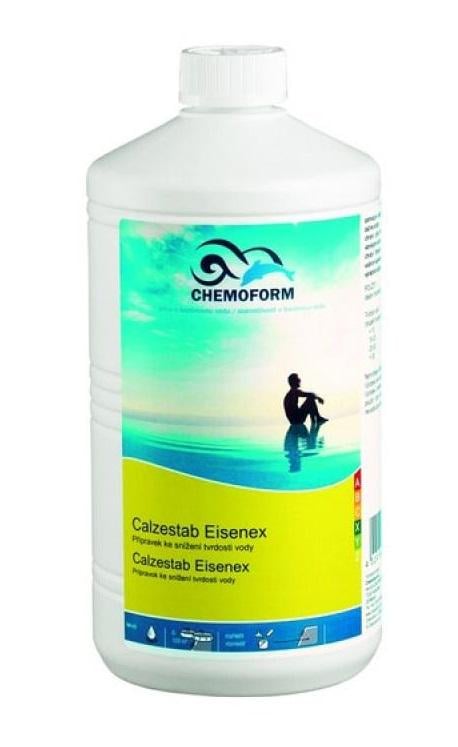 Химическое средство для бассейнов Calzestab-Eisenex жидкое для удаления солей металлов и снижение жесткости воды 1 л (31515198)