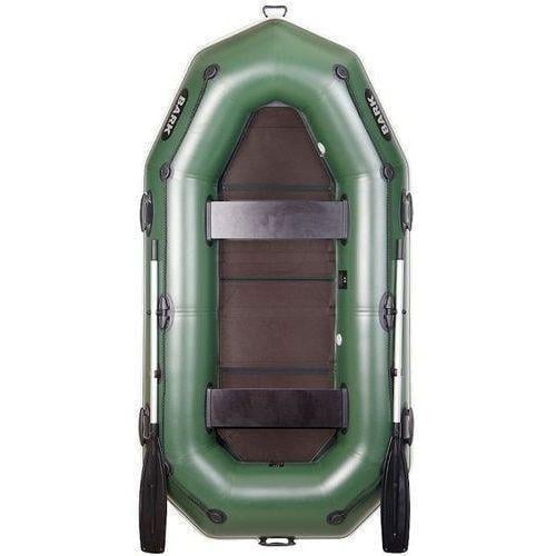 Надувная лодка Bark B-270KP ПВХ 2-х местная гребная сплошное дно привальный брус
