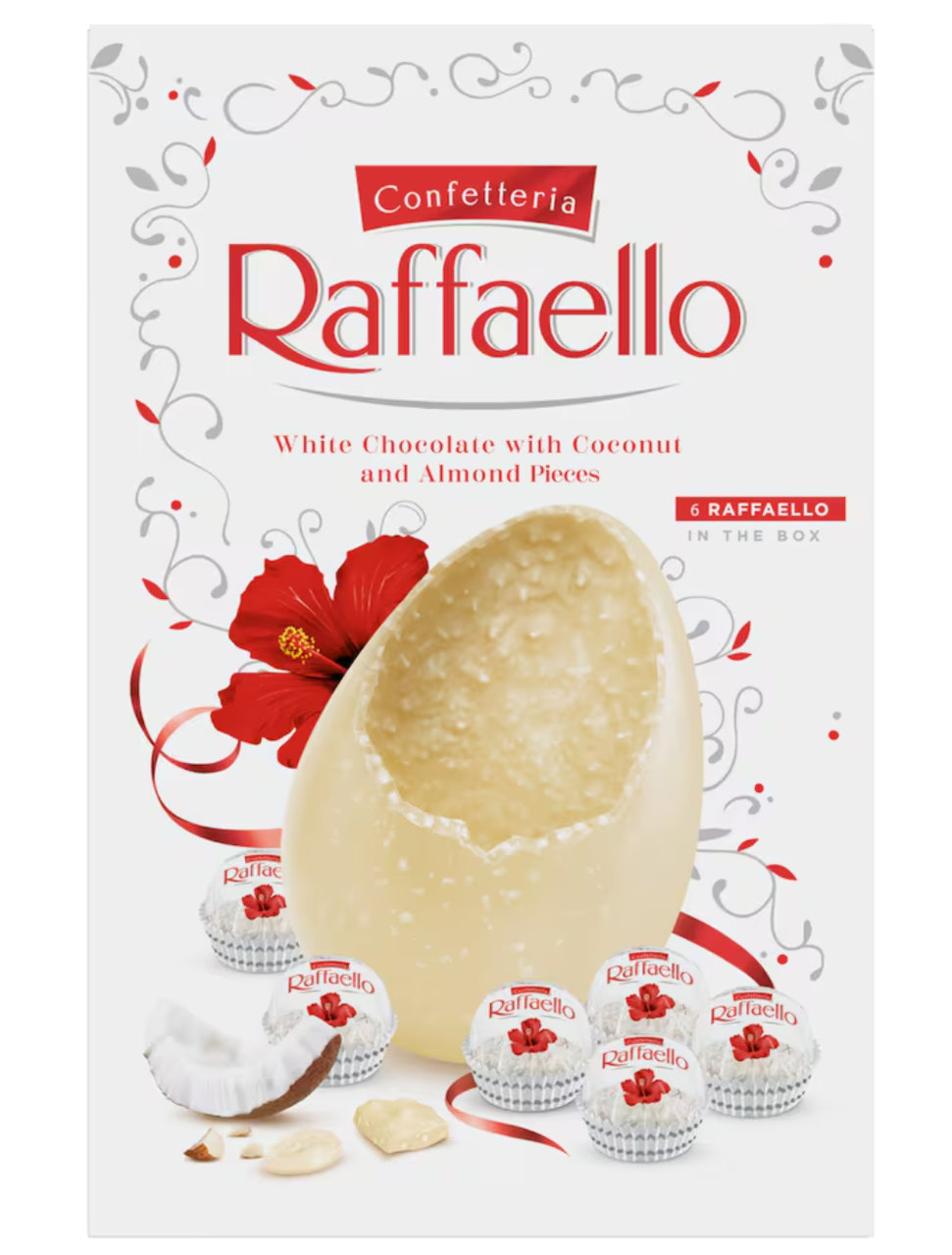 Пасхальный набор шоколадное яйцо с конфетами Raffaello White Chocolate Easter Egg 235 г (2538486347) Пасхальный набор шоколадное яйцо с конфетами Raffaello White Chocolate Easter Egg 235 г (2538486347)