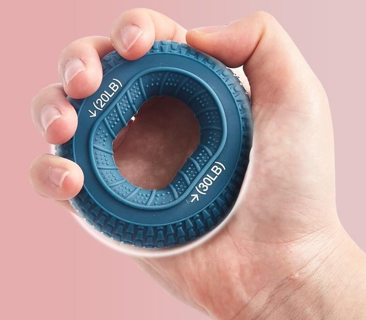 Эспандер кистевой 2в1 для укрепления пальцев руки с нагрузкой 70-80 фунтов 315-36 кг Черный (29130) - фото 5 Эспандер кистевой 2в1 для укрепления пальцев руки с нагрузкой 70-80 фунтов 315-36 кг Черный (29130) - фото 5