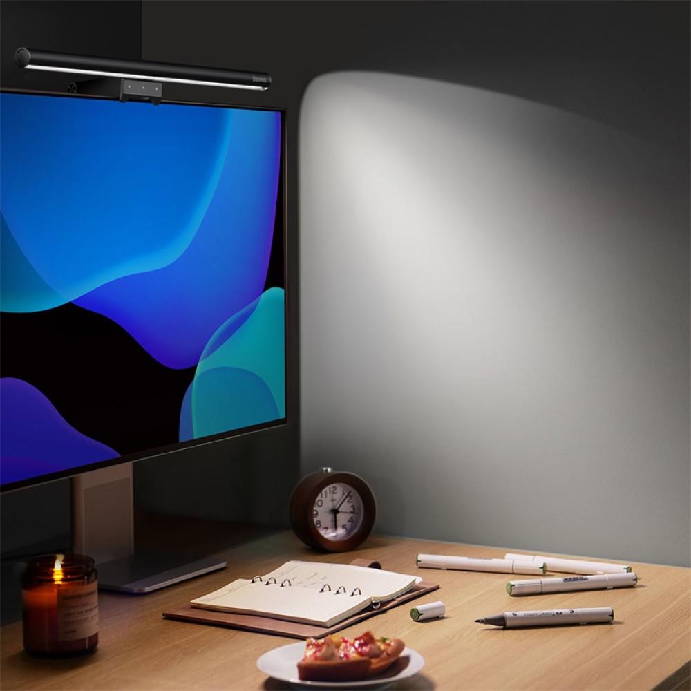 Лампа на монітор скринбар Baseus i-wok2 Series USB Asymmetric Light Source Screen Hanging Light (DGIW000101) Чорний - фото 13
