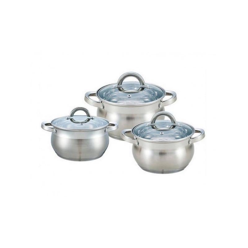 Набор кастрюль Bohmann BH 400 6 пр. (197579) Набор кастрюль Bohmann BH 400 6 пр. (197579)