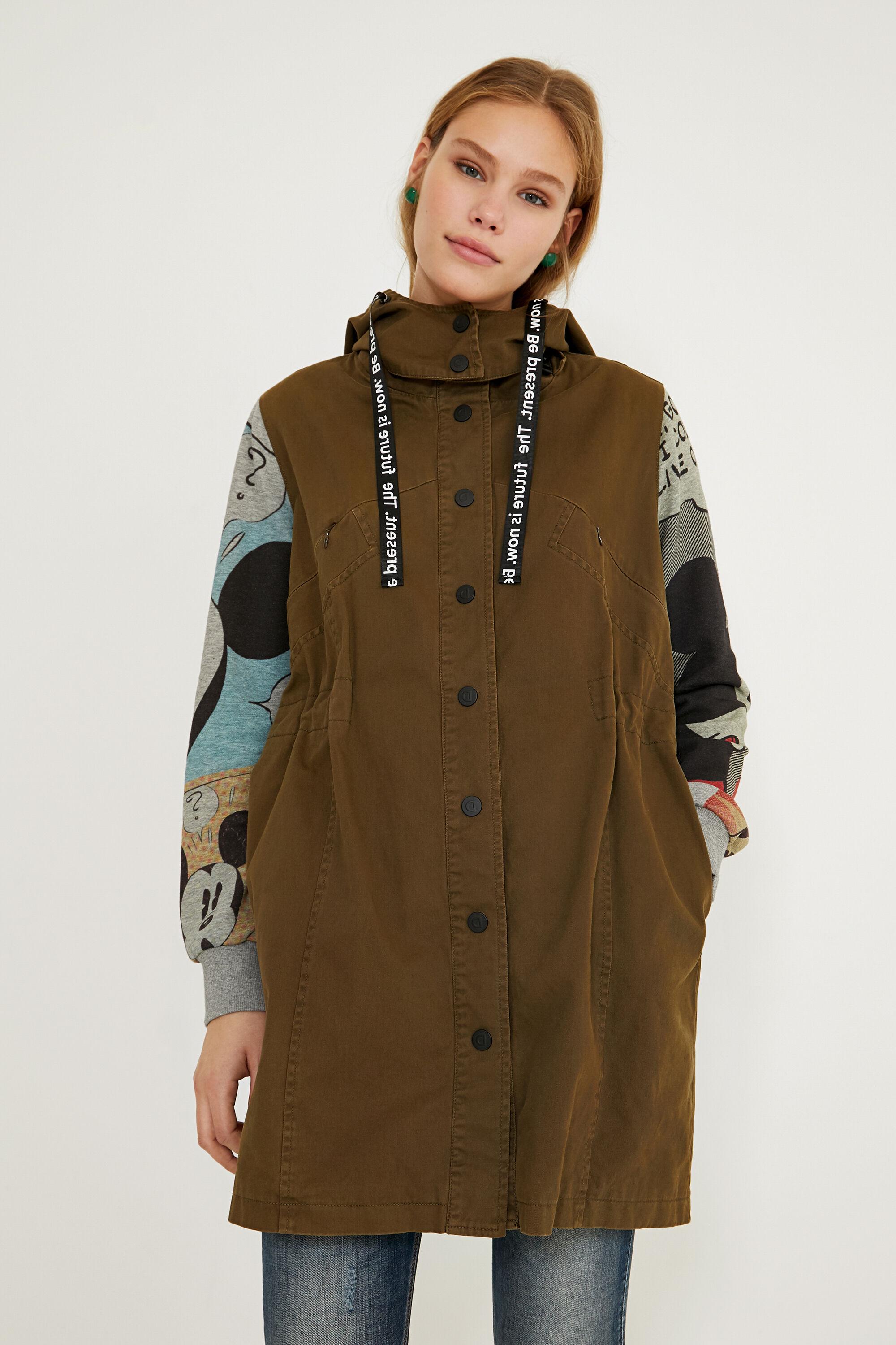 Куртка женская Desigual 21swew16 M Хаки Куртка женская Desigual 21swew16 M Хаки