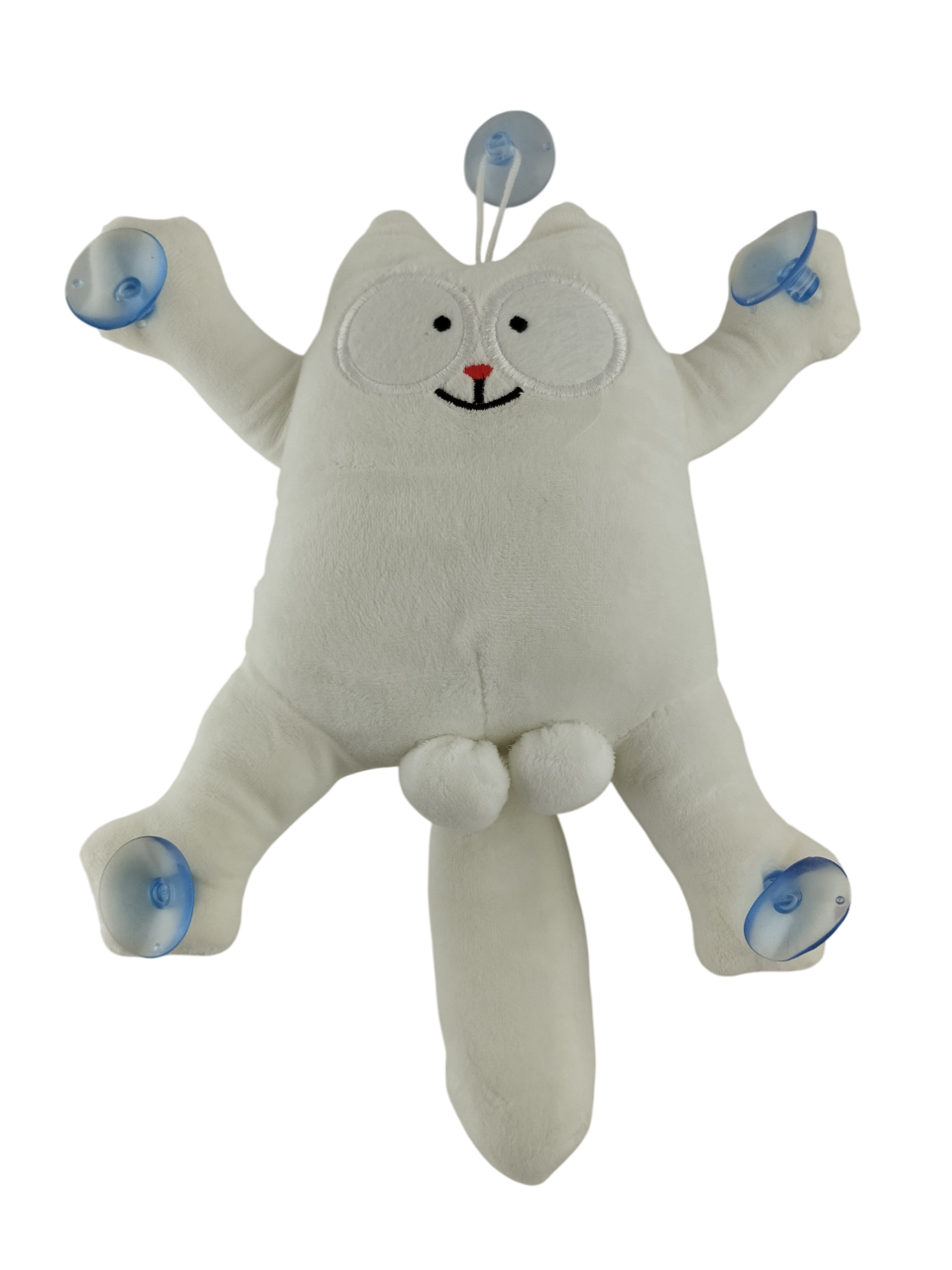 Мягкая игрушка Котик на присосках 26 см Белый (000055) Мягкая игрушка Котик на присосках 26 см Белый (000055)