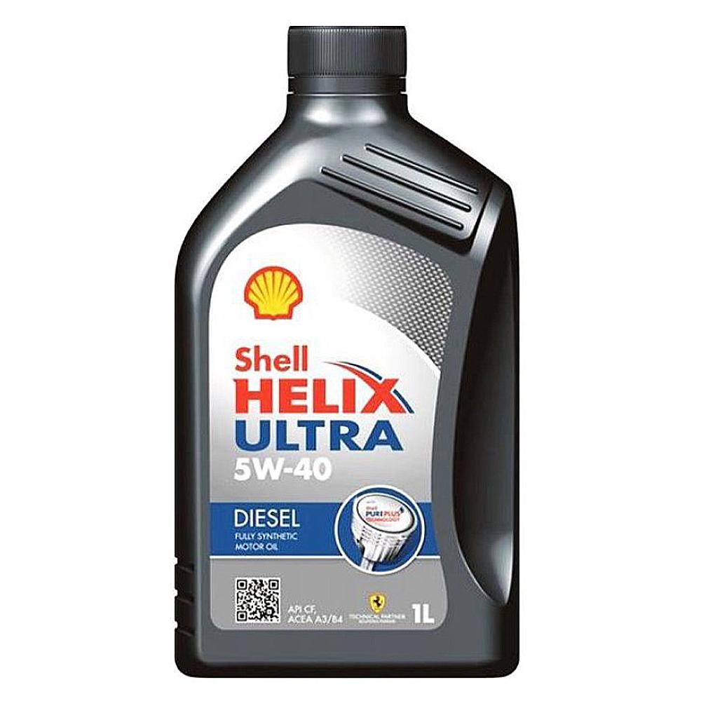 Моторное масло SHELL Helix Ultra Diesel 5W-40 1 л - фото 1