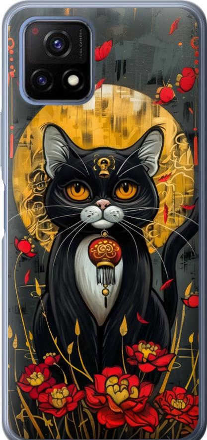 Чехол на Vivo Y52S China Cat (6134u-2242-42517)