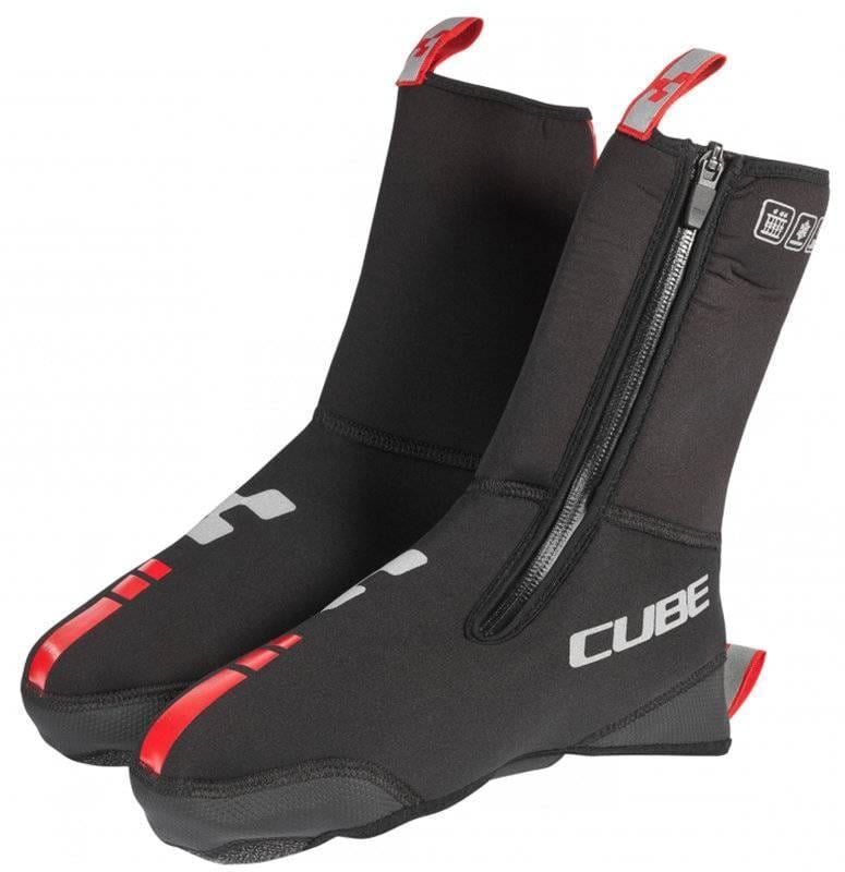 Бахилы велосипедные Cube SHOE COVER WINTER M р. 40-42 Black